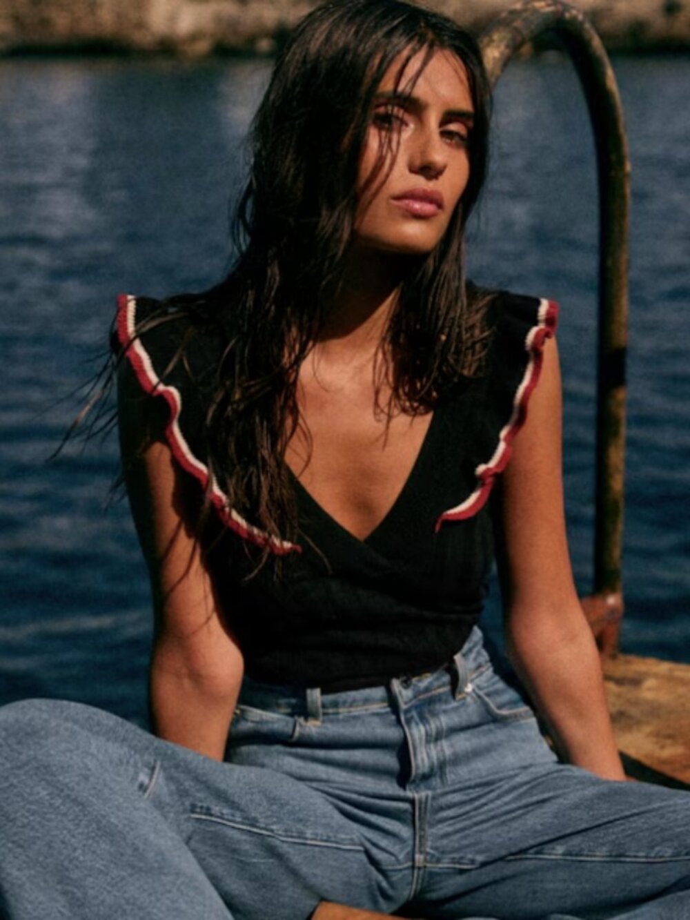 Sezane Erika Top